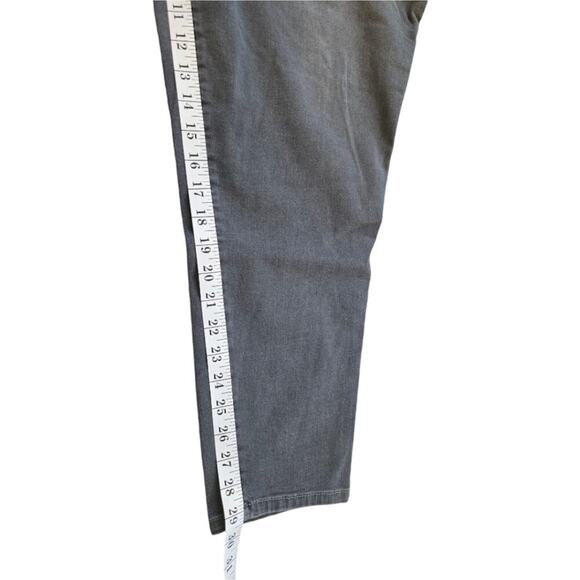 Democracy Absolution Grey Ankle‎ Skinny Jeans Plus Size 24 - Picture 7 of 11